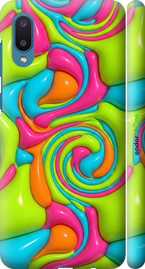 3D пластиковый матовый чехол Y2K Jelly Dream для Samsung Galaxy A02 A022G - 6780m-2260 изображение 