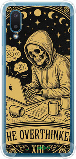 Силикон с усиленными углами чехол 'The Overthinker' для Samsung Galaxy A02 A022G изображение 1