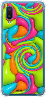 Силикон с усиленными углами чехол Y2K Jelly Dream для Samsung Galaxy A02 A022G - 6780sp-2260 изображение 