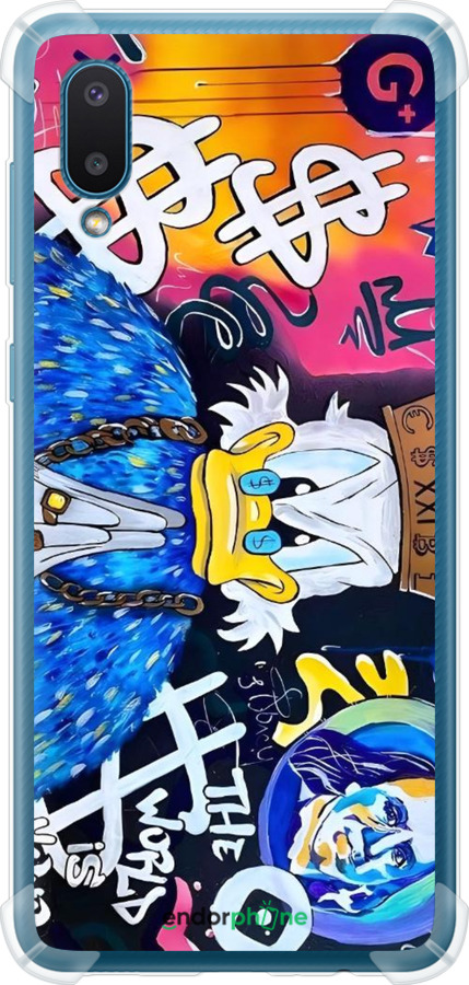 Силикон с усиленными углами чехол Скрудж 2 для Samsung Galaxy A02 A022G - 6285sp-2260 изображение 