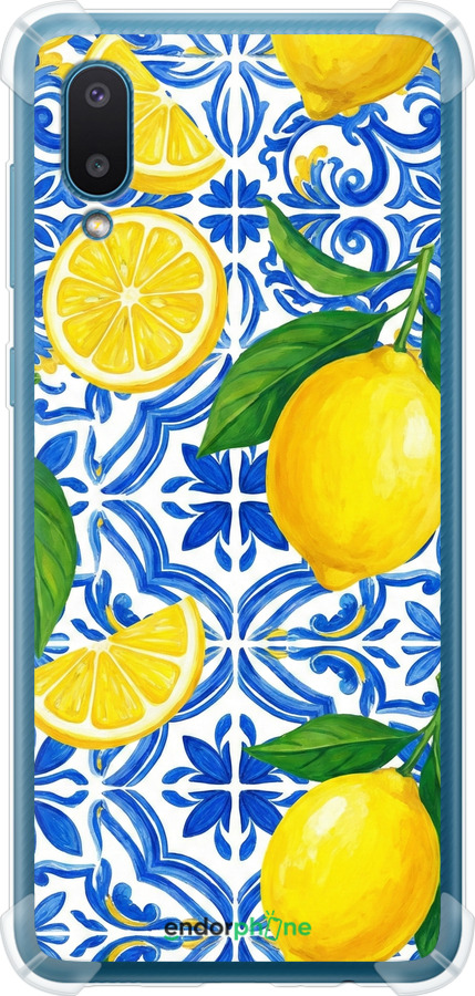 Силикон с усиленными углами чехол Grocery Girl Italian Summer для Samsung Galaxy A02 A022G - 6766sp-2260 изображение 