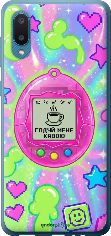 2D пластиковый чехол Y2K Aesthetic Retro Pet: Годуй мене кавою для Samsung Galaxy A02 A022G - 6784t-2260 изображение 