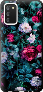 TPU чехол Сад и розы для Samsung Galaxy A02s A025F - 6483b-2203 изображение 