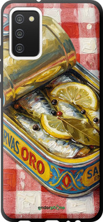 TPU чехол Vintage Sardine Tin Phone для Samsung Galaxy A02s A025F - 6772b-2203 изображение 
