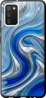 TPU чехол Liquid Chrome для Samsung Galaxy A02s A025F - 6781b-2203 изображение 