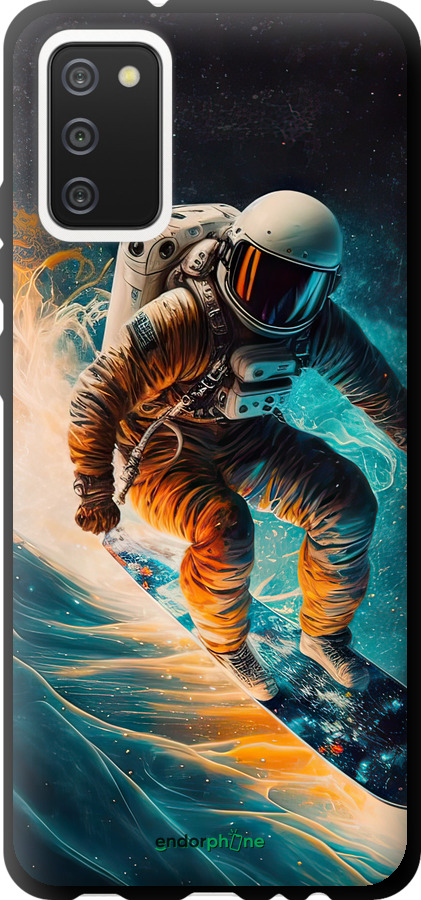 TPU чехол Сноубордист для Samsung Galaxy A02s A025F - 5604b-2203 изображение 