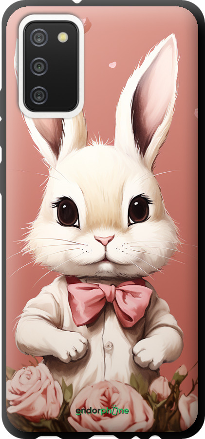 TPU чехол Зайчик для Samsung Galaxy A02s A025F - 5669b-2203 изображение 