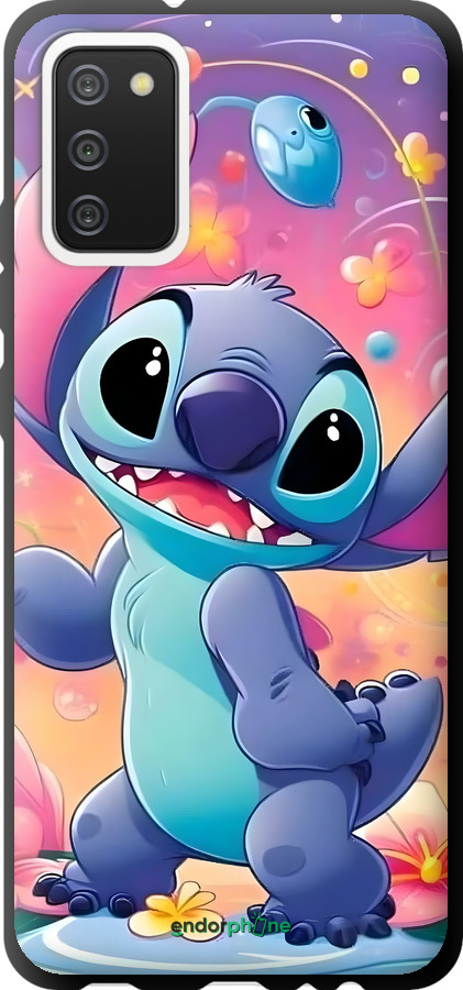 TPU чехол Стич 2 для Samsung Galaxy A02s A025F - 6371b-2203 изображение 