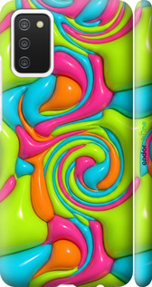 3D пластиковый матовый чехол Y2K Jelly Dream для Samsung Galaxy A02s A025F - 6780m-2203 изображение 