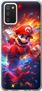 2D пластиковий чехол Супер Маріо для Samsung Galaxy A02s A025F - 6342t-2203 изображение 