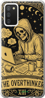 Силиконовый чехол The Overthinker для Samsung Galaxy A02s A025F - 6774u-2203 изображение 