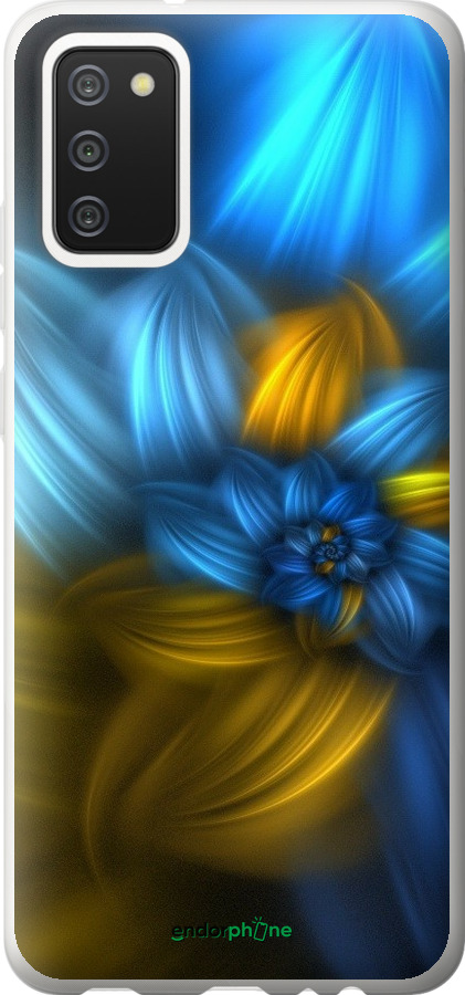 

2D пластиковий чохол "Візерунок 46" для Samsung Galaxy A02s A025F, Синій