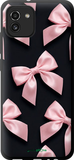 TPU чехол Coquette Ribbons Dark Coquette для Samsung Galaxy A03 A035F - 6767b-2499 изображение 