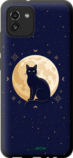 TPU чехол Cute Cat Celestial/Witchy для Samsung Galaxy A03 A035F - 6787b-2499 изображение 