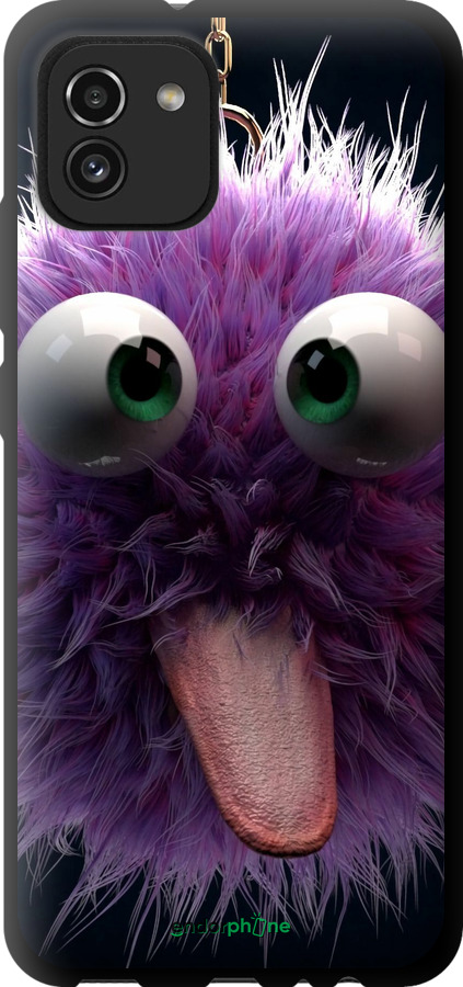 TPU чехол Пушистик для Samsung Galaxy A03 A035F - 6017b-2499 изображение 