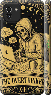 3D пластиковый матовый чехол 'The Overthinker' для Samsung Galaxy A03 A035F изображение 1