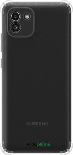 Силикон с усиленными углами чехол 'Прозрачный' для Samsung Galaxy A03 A035F изображение 24