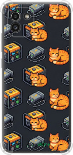 Силикон с усиленными углами чехол Autonomous Zone для Samsung Galaxy A03 A035F - 6771sp-2499 изображение 