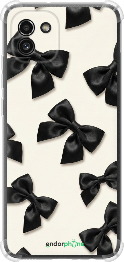 Силіконовий протиударний с посиленими кутами чехол Dark Coquette для Samsung Galaxy A03 A035F - 6765sp-2499 изображение 