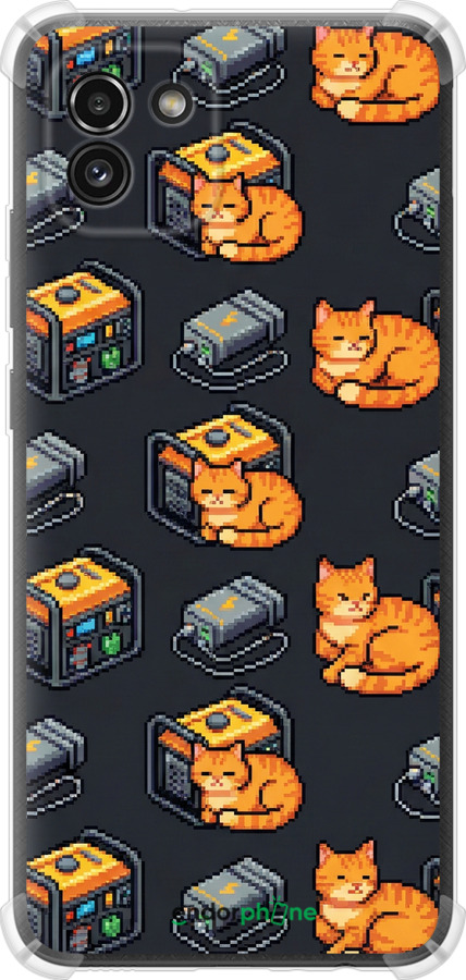 Силикон с усиленными углами чехол Autonomous Zone для Samsung Galaxy A03 A035F - 6771sp-2499 изображение 