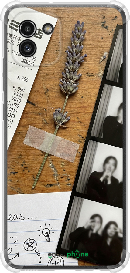 Силіконовий протиударний с посиленими кутами чехол Aesthetic Scrapbook Collage для Samsung Galaxy A03 A035F - 6773sp-2499 изображение 