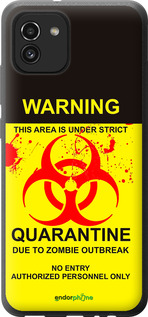 Силіконовий чехол Biohazard 9 для Samsung Galaxy A03 A035F - 4825u-2499 изображение 