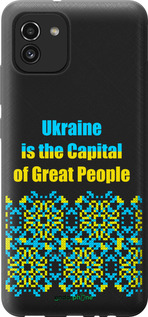 Силіконовий чехол Ukraine  для Samsung Galaxy A03 A035F - 5283u-2499 изображение 