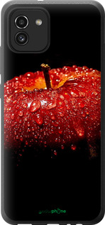 Силиконовый чехол Яблоко для Samsung Galaxy A03 A035F - 6022u-2499 изображение 