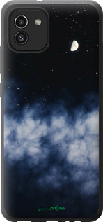 Силиконовый чехол Ночное небо для Samsung Galaxy A03 A035F - 6450u-2499 изображение 