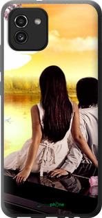 Силіконовий чехол Sunset для Samsung Galaxy A03 A035F - 6607u-2499 изображение 