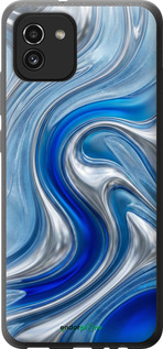 Силіконовий чехол Liquid Chrome для Samsung Galaxy A03 A035F - 6781u-2499 изображение 