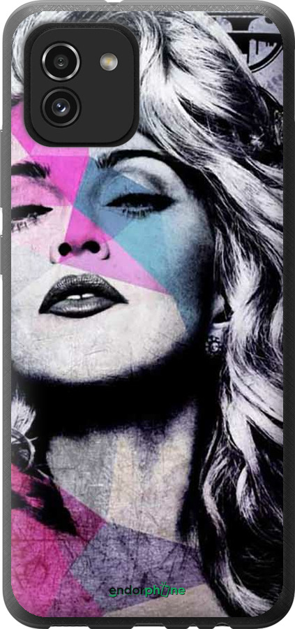 Силиконовый чехол Art-Madonna для Samsung Galaxy A03 A035F - 4131u-2499 изображение 