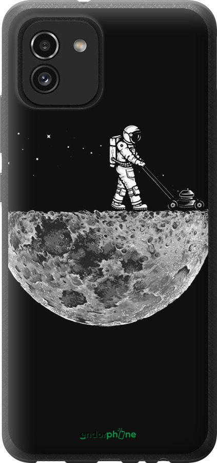 Силиконовый чехол Moon in dark для Samsung Galaxy A03 A035F - 4176u-2499 изображение 