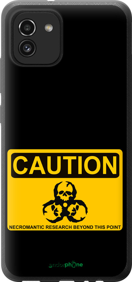Силіконовий чехол biohazard 36 для Samsung Galaxy A03 A035F - 4854u-2499 изображение 