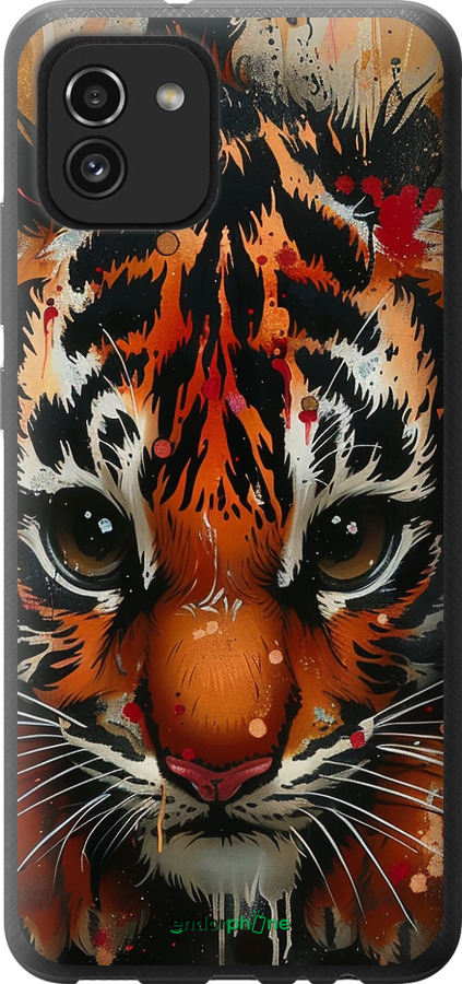 

Силіконовий чохол "Mini tiger" для Samsung Galaxy A03 A035F, Коричневий