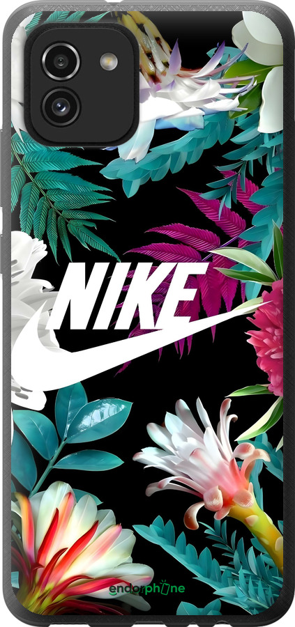 Силиконовый чехол Nike для Samsung Galaxy A03 A035F - 6378u-2499 изображение 