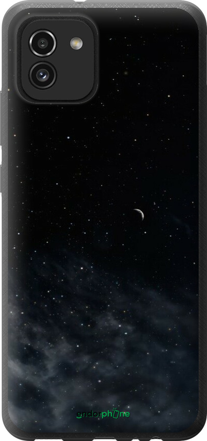 Силиконовый чехол Ночное небо для Samsung Galaxy A03 A035F - 6451u-2499 изображение 