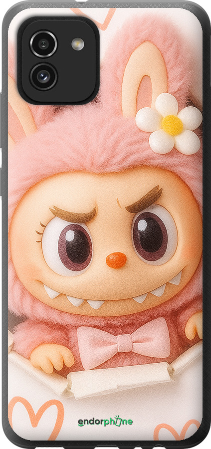 Силіконовий чехол Лабубу 2 для Samsung Galaxy A03 A035F - 6710u-2499 изображение 
