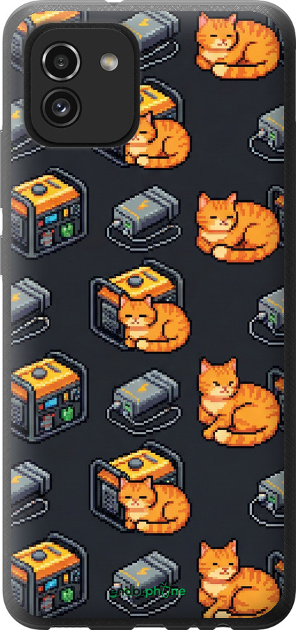 Силіконовий чехол Autonomous Zone для Samsung Galaxy A03 A035F - 6771u-2499 изображение 