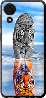TPU чехол Тигр для Samsung Galaxy A03 Core A032F - 6016b-2539 изображение 