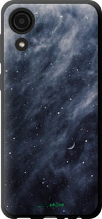 TPU чехол Голубые облака, Голубая луна для Samsung Galaxy A03 Core A032F - 6398b-2539 изображение 