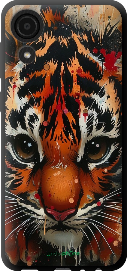 

TPU чохол "Mini tiger" для Samsung Galaxy A03 Core A032F, Коричневий