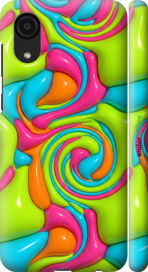 3D пластиковый матовый чехол Y2K Jelly Dream для Samsung Galaxy A03 Core A032F - 6780m-2539 изображение 