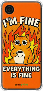 Силіконовий протиударний с посиленими кутами чехол Funny Cat для Samsung Galaxy A03 Core A032F - 6786sp-2539 изображение 