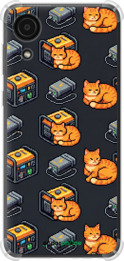 Силіконовий протиударний с посиленими кутами чехол Autonomous Zone для Samsung Galaxy A03 Core A032F - 6771sp-2539 изображение 