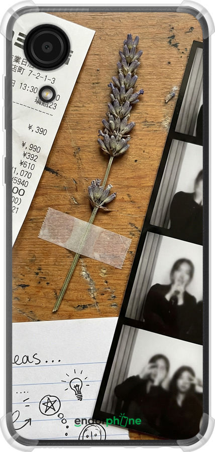 Силіконовий протиударний с посиленими кутами чехол Aesthetic Scrapbook Collage для Samsung Galaxy A03 Core A032F - 6773sp-2539 изображение 