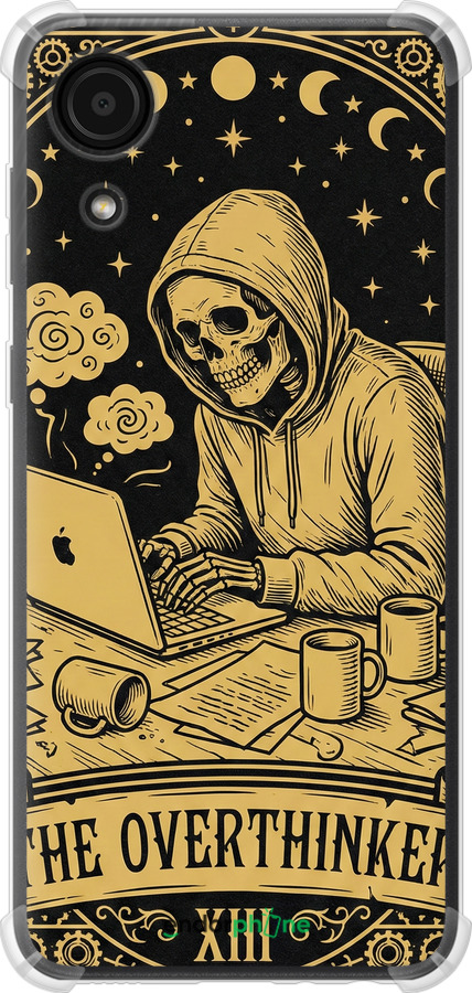 Силикон с усиленными углами чехол The Overthinker для Samsung Galaxy A03 Core A032F - 6774sp-2539 изображение 
