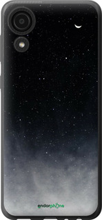 Силіконовий чехол Голубые облака, Голубая луна для Samsung Galaxy A03 Core A032F - 6396u-2539 изображение 