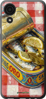 Силіконовий чехол Vintage Sardine Tin Phone для Samsung Galaxy A03 Core A032F - 6772u-2539 изображение 