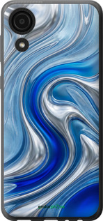 Силиконовый чехол Liquid Chrome для Samsung Galaxy A03 Core A032F - 6781u-2539 изображение 